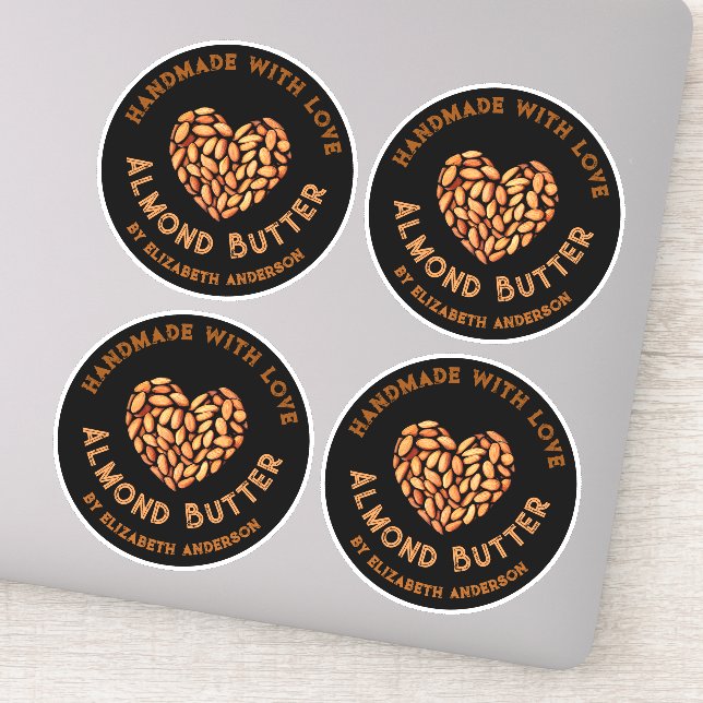 Mandelprodukt Aufkleber (Detail)