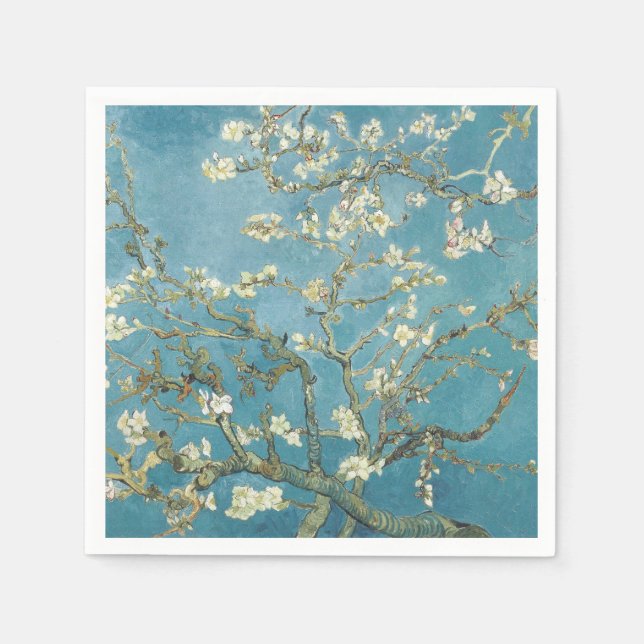 Mandelsblüte  serviette (Vorderseite)