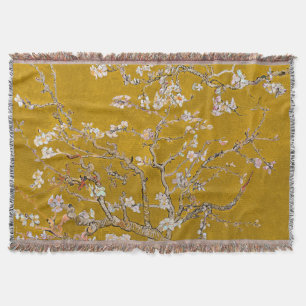 Mandelzweige in Blüte (Gold) Van Gogh Decke