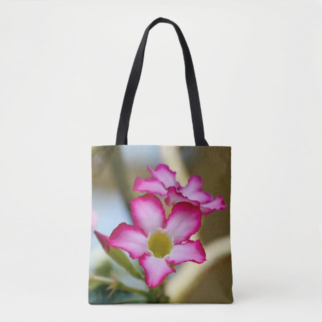 Mandevilla Blume Tote Bag (Vorderseite)