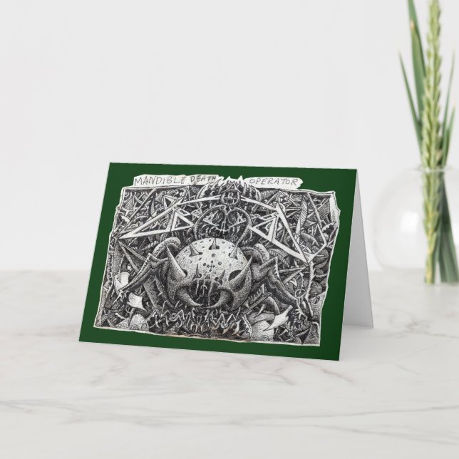Mandiable Death Operator Karte (Vorderseite)