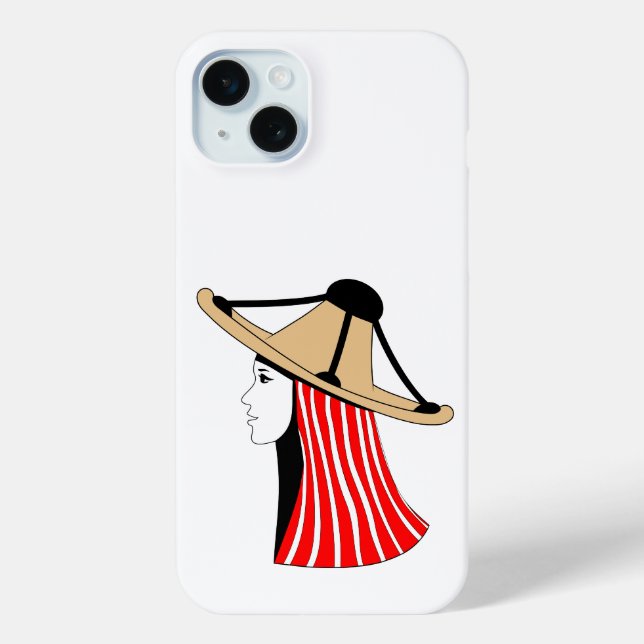Mandil w Chachiya: Symbole der Jebala-Identität Case-Mate iPhone Hülle (Rückseite)