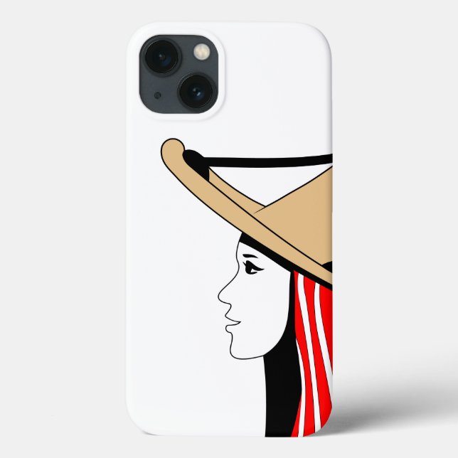 Mandil w Chachiya: Symbole der Jebala-Identität Case-Mate iPhone Hülle (Rückseite)