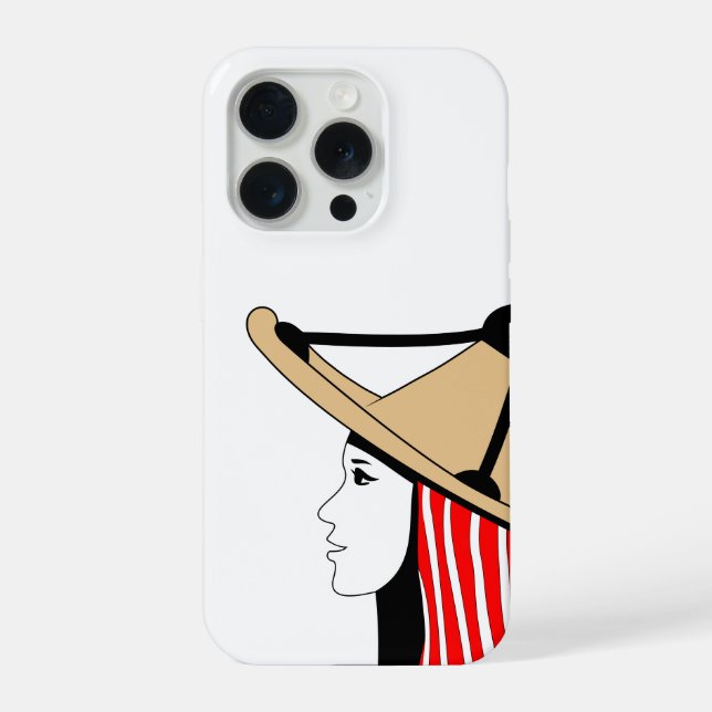 Mandil w Chachiya: Symbole der Jebala-Identität iPhone Hülle (Rückseite)