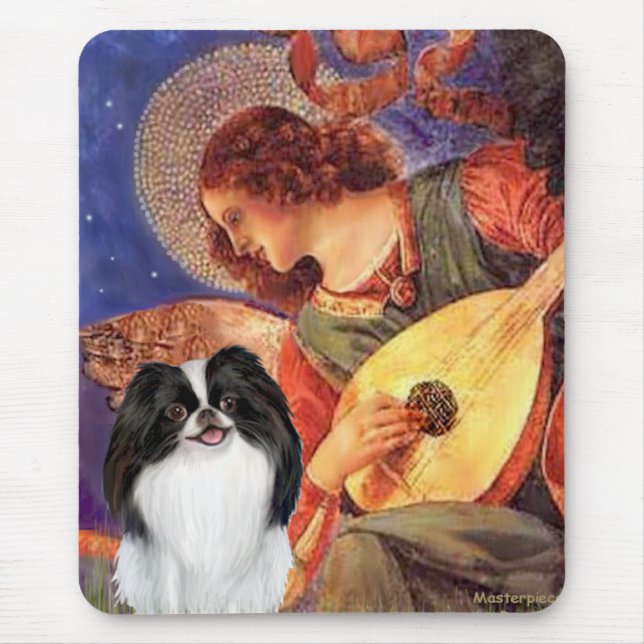 Mandolin Angel - Japanisches Kinn 3 Mousepad (Vorne)