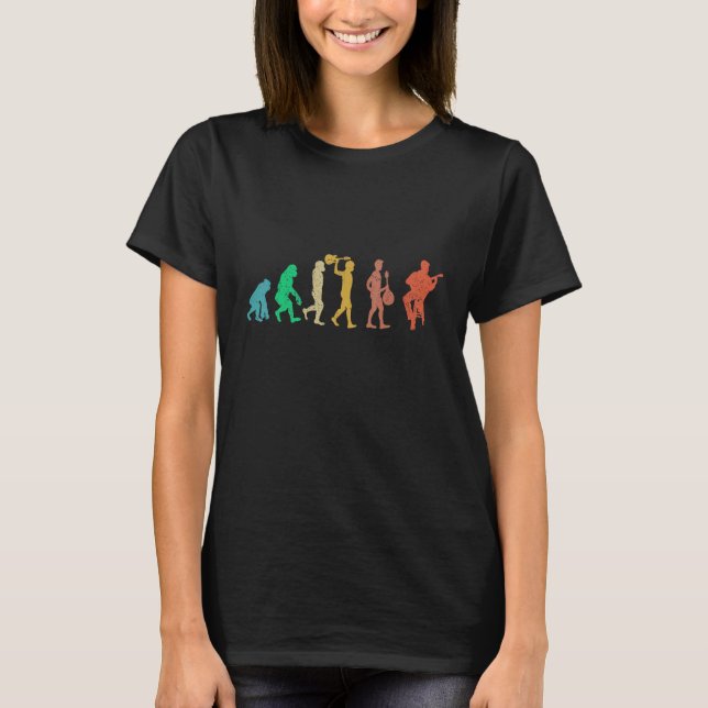 Mandolin-Evolution T-Shirt (Vorderseite)