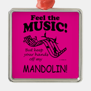 Mandolin Feel Die Musik Ornament Aus Metall