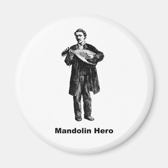 Mandolin Hero Magnet (Vorne)