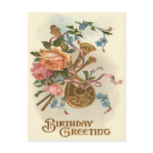 Mandolin Horns Rose Vergessen-Me-Not