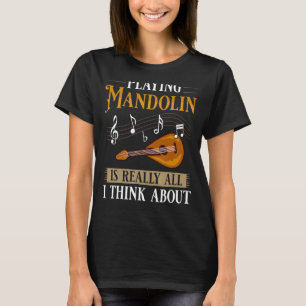 Mandolin Instrument Music Player Einführungskurs 1 T-Shirt