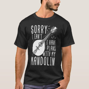 Mandolin Instrument Music Player Einführungskurs 6 T-Shirt