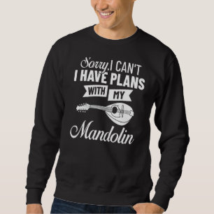 Mandolin Instrument Music Player Einführungskurs Sweatshirt