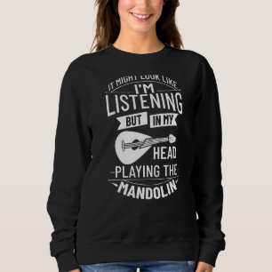 Mandolin Instrument Music Player Einführungskurs Sweatshirt