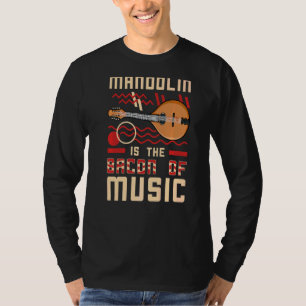 Mandolin Instrument Music Player Einführungskurs T-Shirt