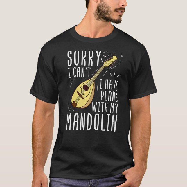 Mandolin Instrument Music Player Einführungskurs T-Shirt (Vorderseite)