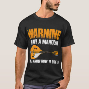 Mandolin Lover Musical Instrucian Orchest T-Shirt