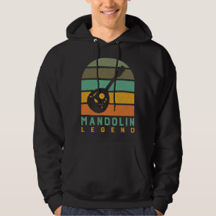 Mandolin Lover Musician Mandolin Legend Funny Sayi Hoodie