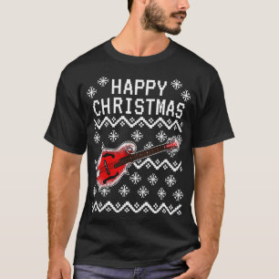 Mandolin Lover Player Ugge Christmas Mandolinist M T-Shirt