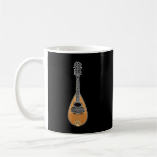 Mandolin Lover String Instrument Bluegrass Music Kaffeetasse