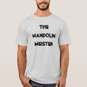 Mandolin Meister Musikinstrument T-Shirt