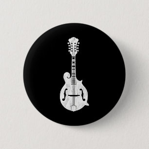 Mandolin-Player für Bluegrass und Country Music Button