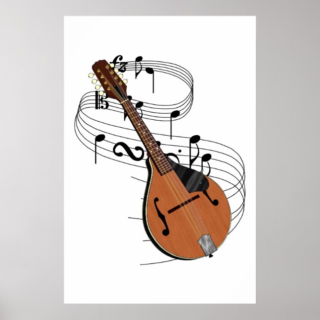 Mandolin Poster (Vorne)