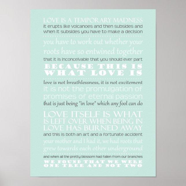 Mandolin-Zitat von Captain Corelli Poster (Vorne)