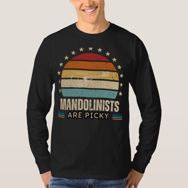 Mandolinisten sind Picky Funny T-Shirt - Ideal für (Vorderseite)