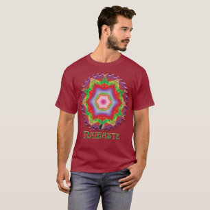 Mandril Namaste Kaleidoscope T-Shirt