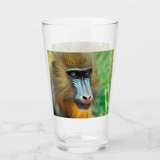 Mandrill 002 glas (Vorderseite)