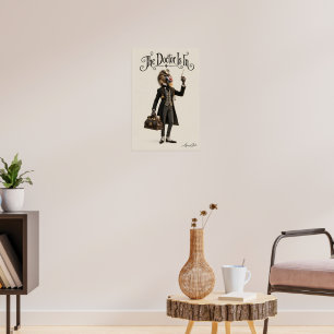 Mandrill Arzt Poster