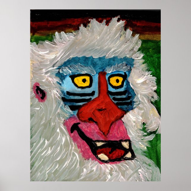 Mandrill Print, Value Poster Paper (Semi-Gloss) (Vorne)