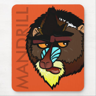 MANDRILL VERTICAL MAUSPAD