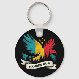 Mandru ca-s roman schlüsselanhänger