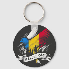 Mandru-Taube Schlüsselanhänger