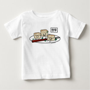 Mandu koreanisches Mehlkloß-dim sumfrühstück Baby T-shirt