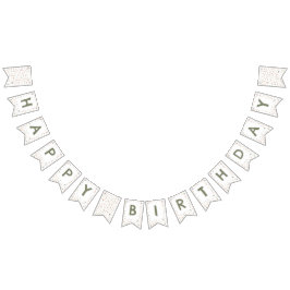 Mandy Confetti Wasserfarbe Dots Jagdflag Wimpelkette