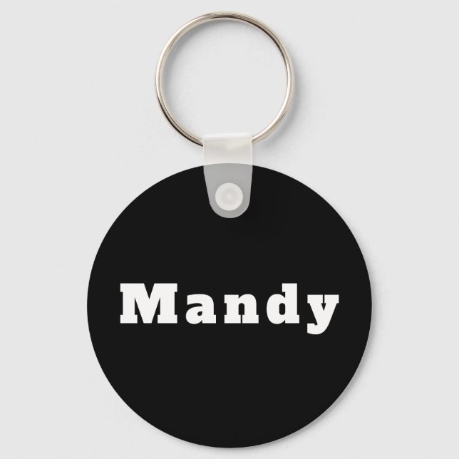 Mandy Schlüsselanhänger (Vorderseite)