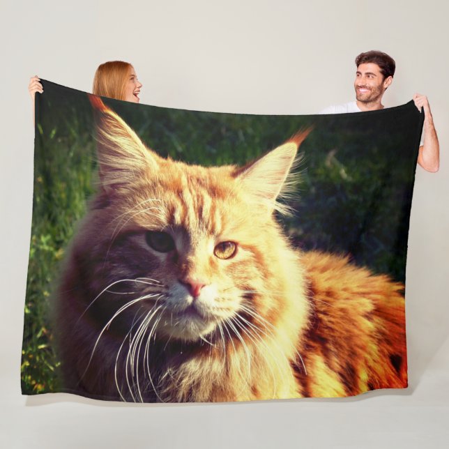 Mane Coon Fleecedecke (Beispiel)