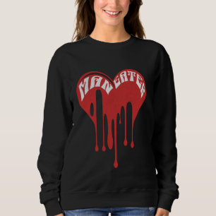 Maneater Broken Heart Y2k Ästhetische Niedliche st Sweatshirt