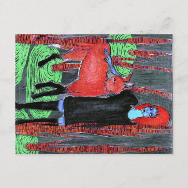 Maned Postkarte (Vorderseite)