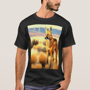 Maned Wolf Dog Wild Hogs Animal T-Shirt
