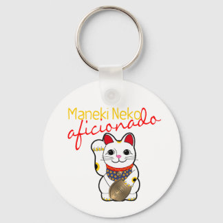 Maneki Neko Aficionado Schlüsselanhänger