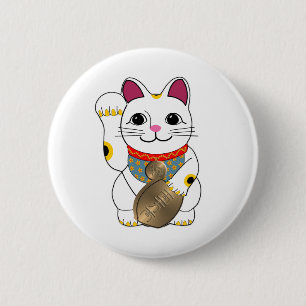 Maneki Neko Button