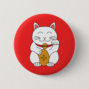 Maneki Neko Button