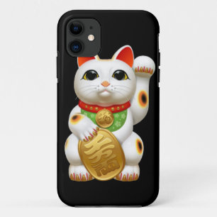 maneki-neko Charme-Talisman welc glücklicher Katze Case-Mate iPhone Hülle