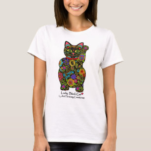 Maneki Neko der T - Shirt Frau