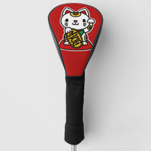 Maneki Neko (Glückskatze) Golf Headcover