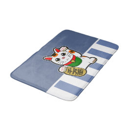 Maneki Neko: Japanisch Lucky Cat Badematte