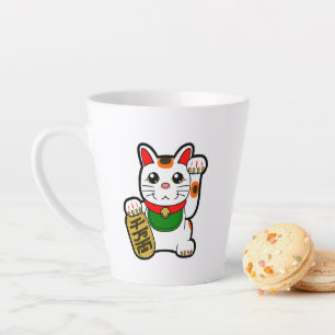 Maneki Neko: Japanisch Lucky Cat Milchtasse